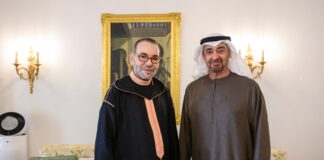MBZ en visite privée au Maroc