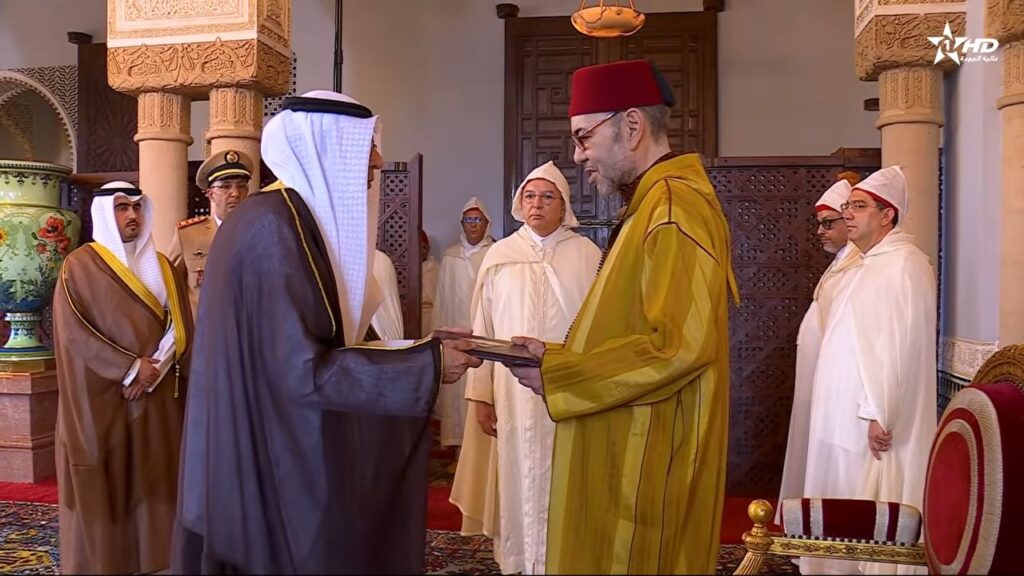 Le Roi Mohammed VI reçoit le nouvel ambassadeur français Philippe Lalliot aux côtés de ses homologues américain et européen et neuf autres ambassadeurs 12 Mohammed VI Ahmed Abdel Rahman Al Bakr