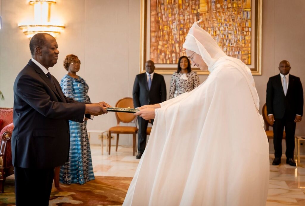 Othman El Ferdaous devant le Président Ouattara : le Maroc prêt à accompagner le Plan National de Développement 2026-2030 de la Côte d’Ivoire 6 OEF CIV 9 1