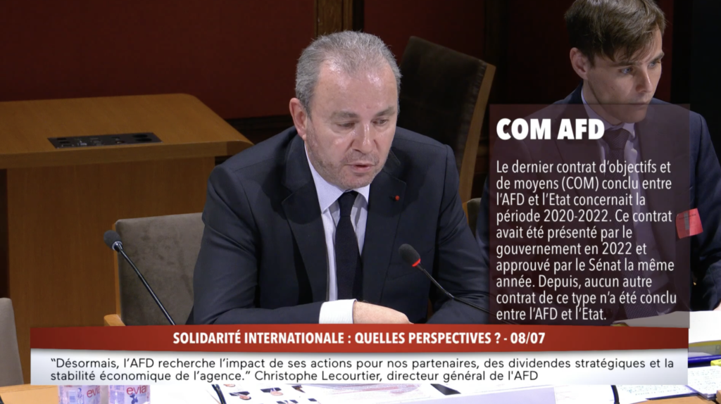 Lecourtier veut une AFD plus stratégique, plus influente et plus rentable pour la France 4 AFD SENAT COM AFD scaled e1784397342633