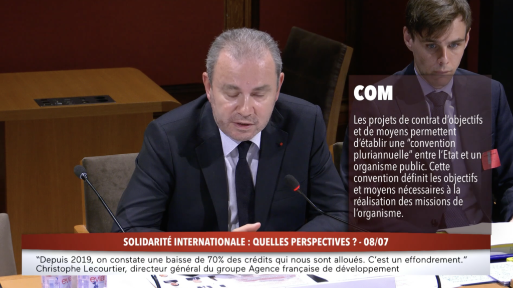 Lecourtier veut une AFD plus stratégique, plus influente et plus rentable pour la France 3 AFD SENAT COM scaled e1784397275126