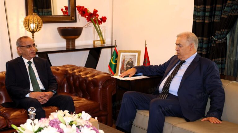 Abdelouafi Laftit reçoit son homologue mauritanien à Rabat