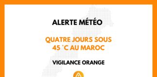 Alerte orange : jusqu’à 45 °C attendus de mardi à vendredi dans plusieurs provinces
