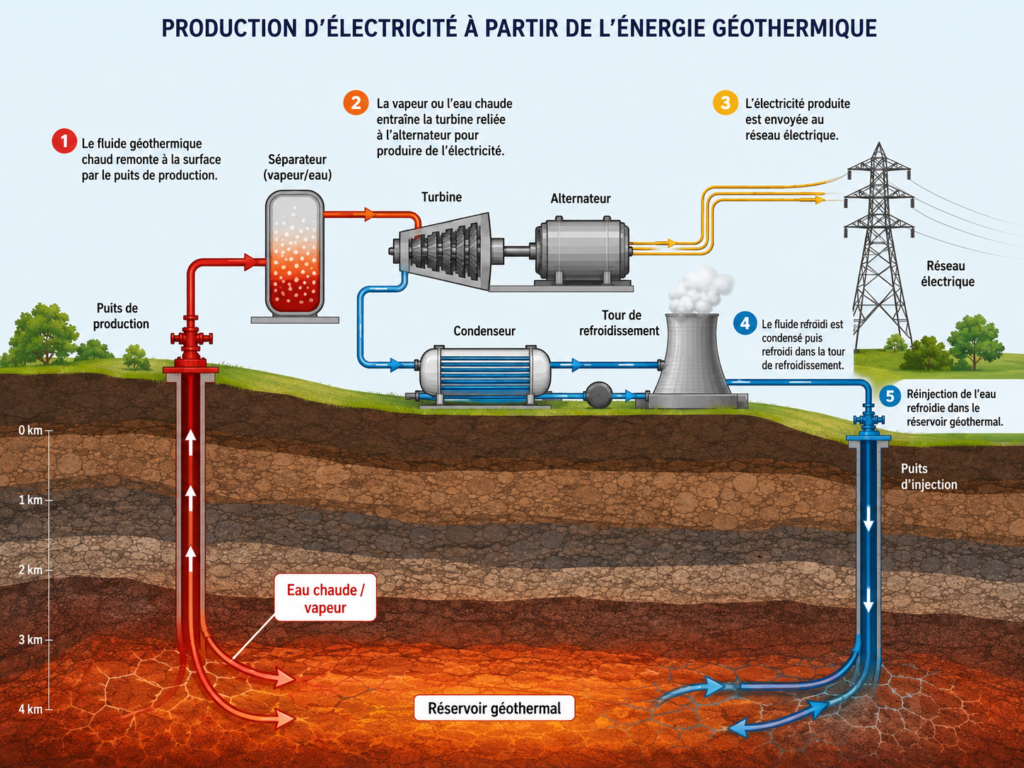 EnRs : Sous le sable saoudien, la géothermie cherche son modèle économique 1 Geothermie