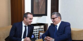 15e RHN Maroc-France : Aziz Akhannouch s’entretient avec Sébastien Lecornu à Rabat