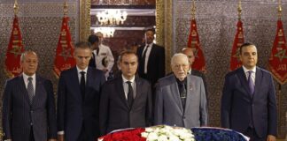 Sébastien Lecornu se recueille au mausolée Mohammed V à Rabat