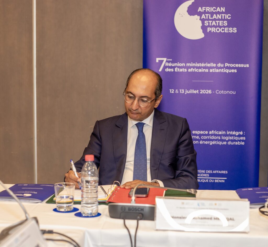 Mohamed Methqal a conduit la délégation marocaine à la réunion du Processus des États Africains Atlantiques à Cotonou 2 Methqal PEAA 3