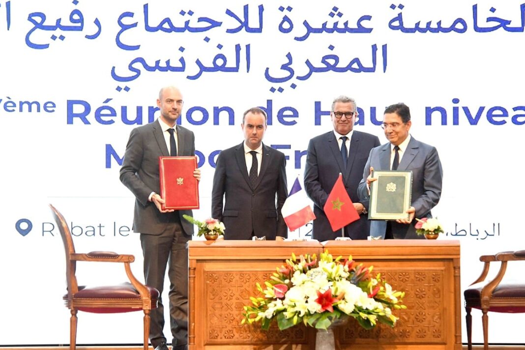Maroc-France : douze accords signés lors de la 15e Réunion de haut niveau Maroc-France : douze accords signés lors de la 15e Réunion de haut niveau