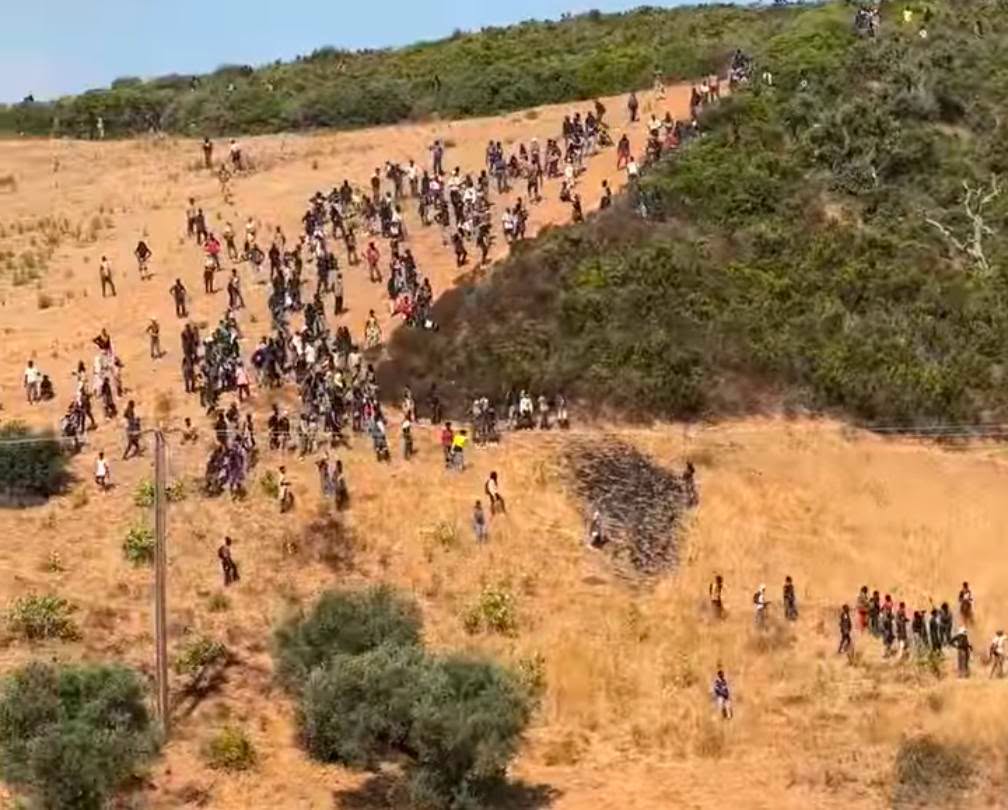 Ceuta : 300 migrants signalés, 148 interceptés et 61 personnes arrêtées 6 Sebta 1508 7