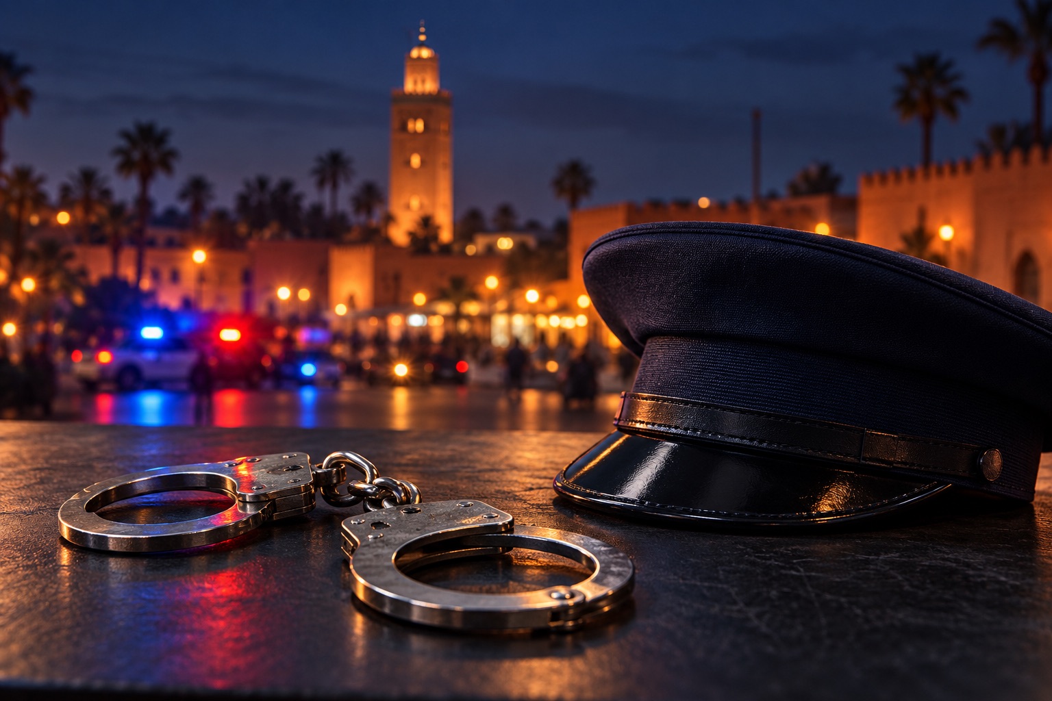 dgsn 18 Marrakech : un policier soupçonné de viol placé en garde à vue et suspendu