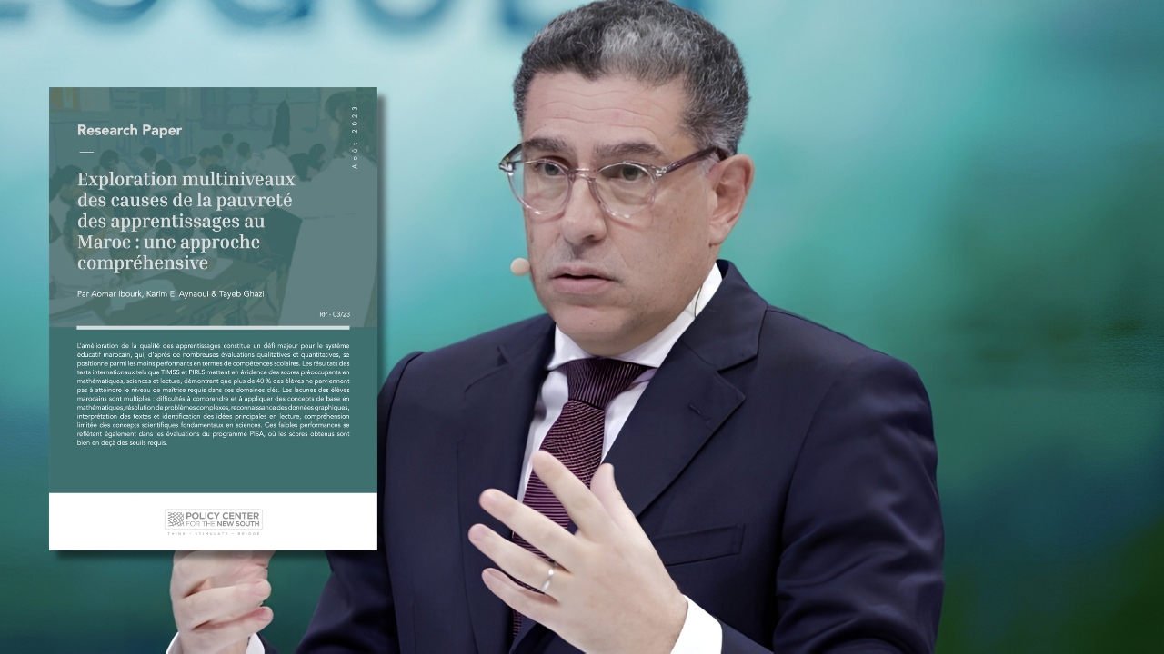 um6p 18 PISA : trois élèves marocains sur quatre sous le seuil minimal d’apprentissage, le Policy Center décrypte les causes