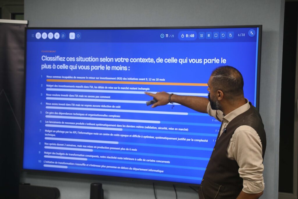 Coder plus vite ne suffit plus : Mobiblanc fédère les expertises de l’IA et de l’agilité au service de la performance collective 8 Mobiblanc Event 11