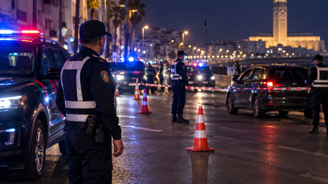 dgsn 16 Casablanca : une conductrice interpellée après avoir mortellement percuté un policier