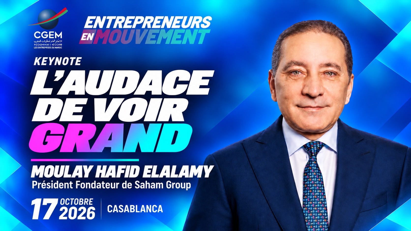 saham bank 21 CGEM : le grand retour de Moulay Hafid Elalamy
