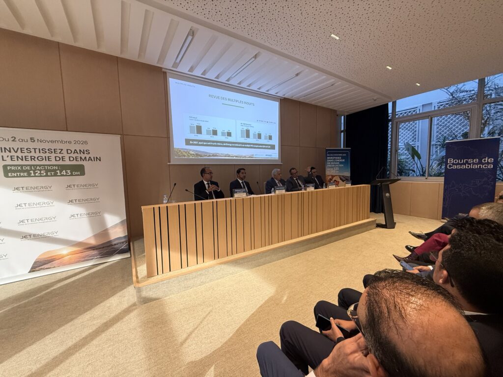 ammc 19 Jet Energy obtient le visa de l’AMMC : jusqu’à 375 millions de DH pour changer de dimension