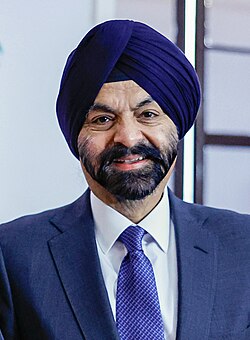 board peace ajay banga portrait
