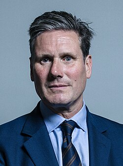 board peace keir starmer portrait